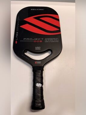 Selkirk Labs Project 005 Invicta Pickleball Paddle - Black & Red